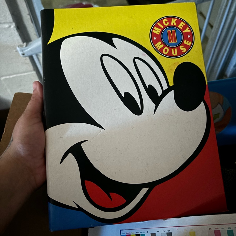 Nicky mouse photo album